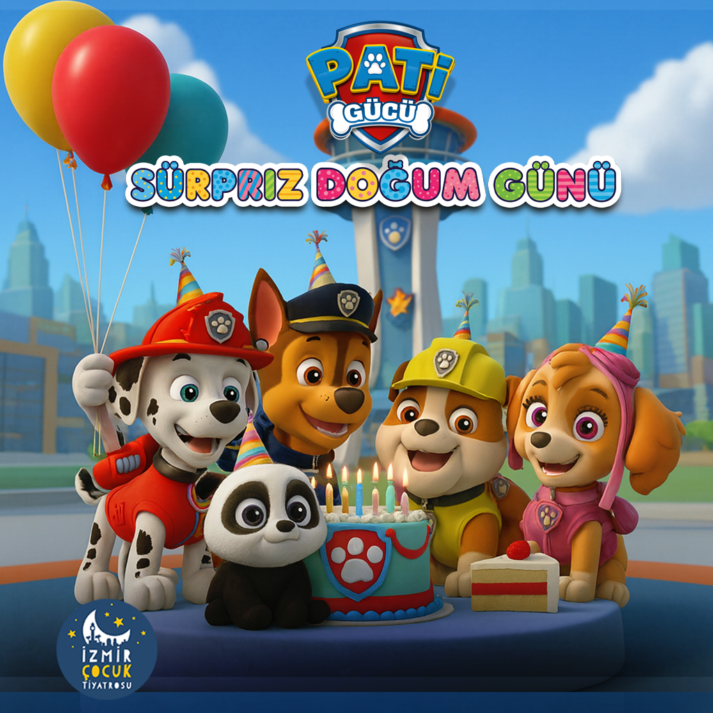 Paw Patrol Sürpriz Doğum Günü